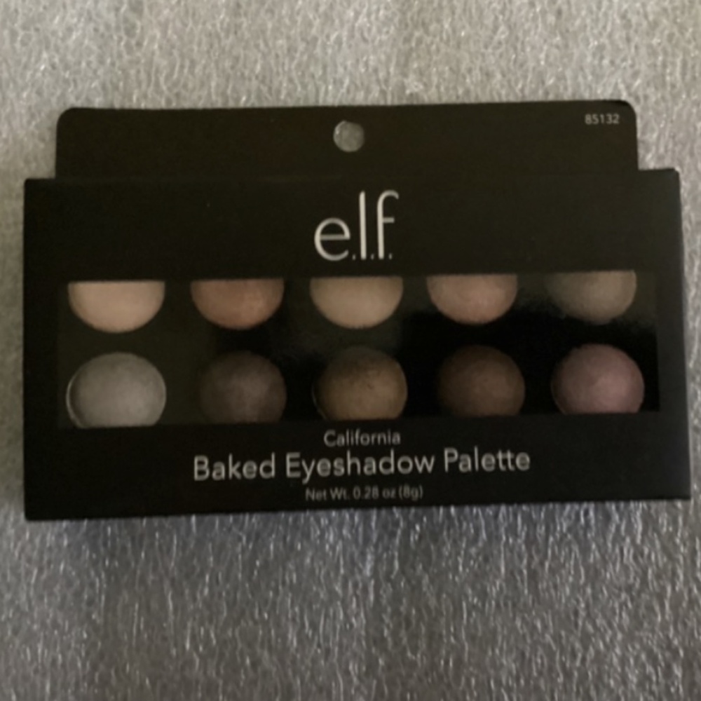 e.l.f. California Baked Eyeshadow Palette New net wt 0.28 oz/8 oz  85132